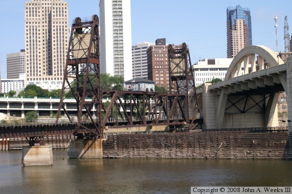 Chicago Great Western Railway Lift Bridge