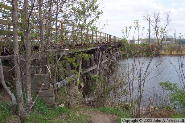 Rail To Trail Bridge In Bemidji