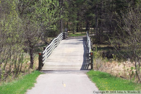 Bicycle Path Bridge At Visitors Center