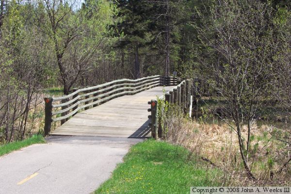 Bicycle Path Bridge At Visitors Center
