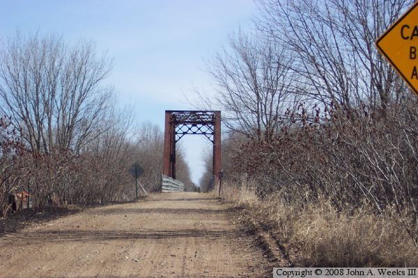 Rail To Trail Bridge At Palisade