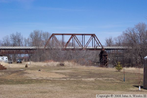Rail To Trail Bridge At Palisade