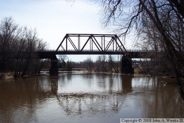 Rail To Trail Bridge At Palisade