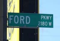 President Ford Street Sign