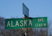 Alaska Street Sign