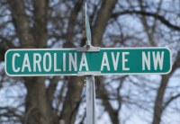 North Carolina Street Sign
