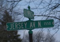 New Jersey Street Sign