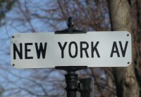 New York Street Sign