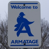 Armatage Neighborhood Sign