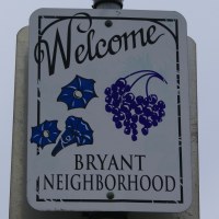 Bryant Neighborhood Sign
