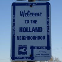 Holland Neighborhood Sign