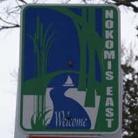 Nokomis East Neighborhood Sign