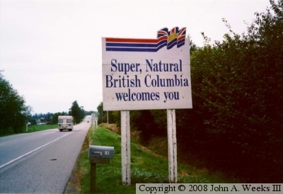 State Line Sign