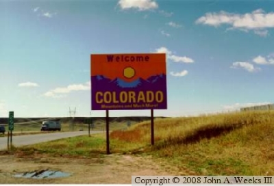 State Line Sign