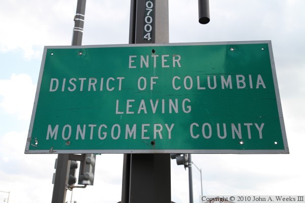 State Line Sign