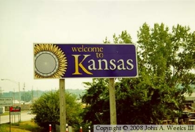 State Line Sign