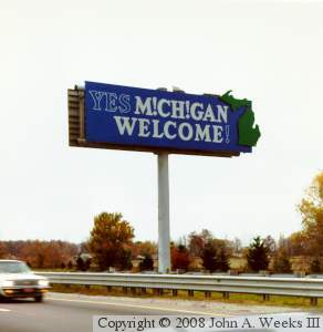 State Line Sign