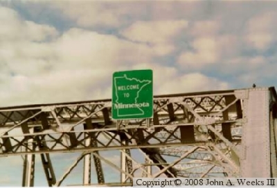 State Line Sign
