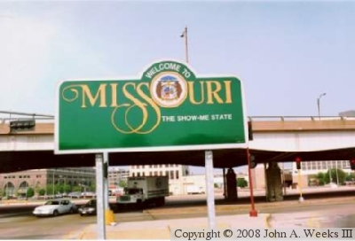 State Line Sign