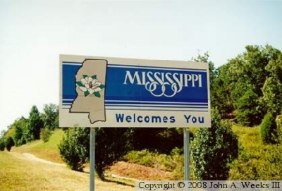 State Line Sign