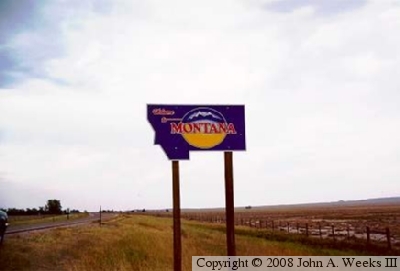 State Line Sign