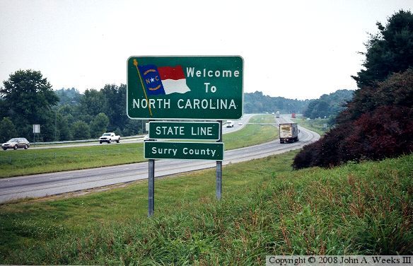 State Line Sign