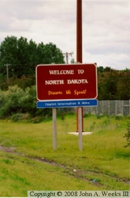State Line Sign