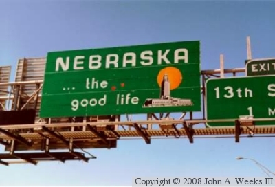 State Line Sign