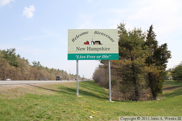 State Line Sign