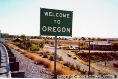 State Line Sign