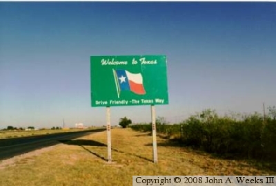 State Line Sign