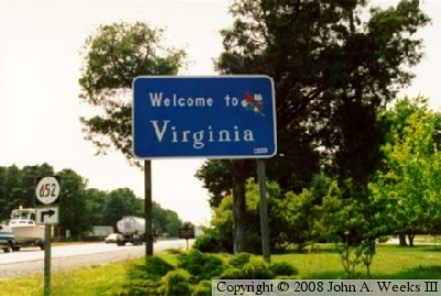 State Line Sign