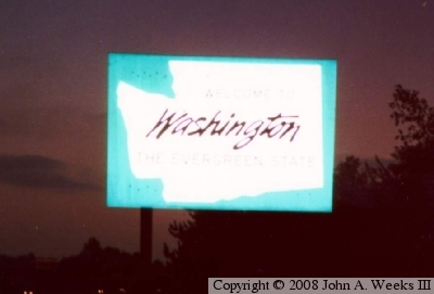 State Line Sign