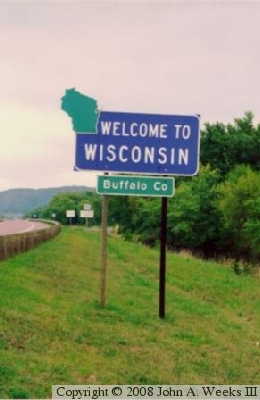 State Line Sign