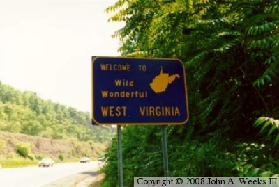 State Line Sign