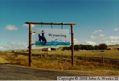 State Line Sign