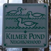 Kilmer Pond Neighborhood Sign