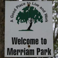 Merriam Park Neighborhood Sign