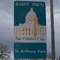 Saint Anthony Park District Sign