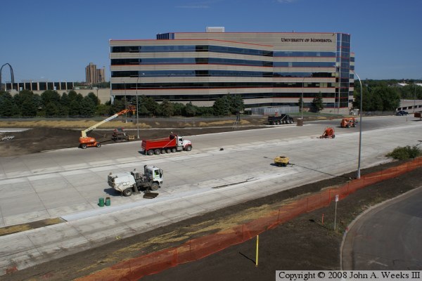 I-35W Bridge Construction, Mississippi River, Minneapolis, MN