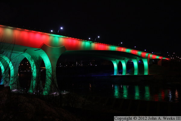 I-35W Saint Anthony Falls Bridge, Mississippi River, Minneapolis, MN