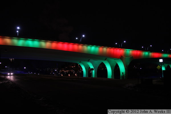 I-35W Saint Anthony Falls Bridge, Mississippi River, Minneapolis, MN