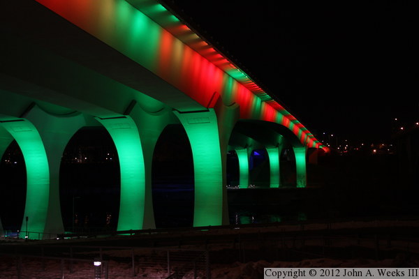 I-35W Saint Anthony Falls Bridge, Mississippi River, Minneapolis, MN