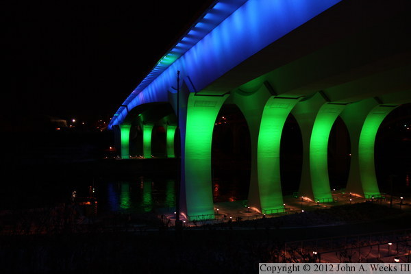 I-35W Saint Anthony Falls Bridge, Mississippi River, Minneapolis, MN