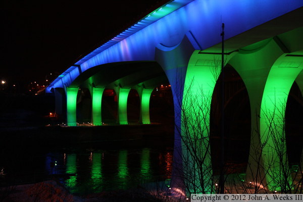 I-35W Saint Anthony Falls Bridge, Mississippi River, Minneapolis, MN