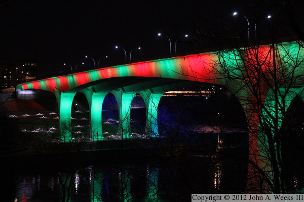 I-35W Saint Anthony Falls Bridge, Mississippi River, Minneapolis, MN