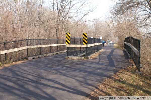 Cedar Lake LRT Trail Bridge