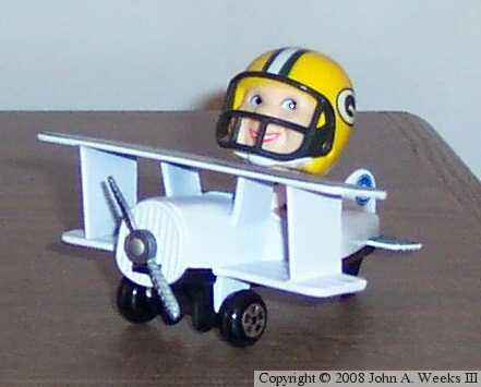 Green Bay Packer Bi-Plane