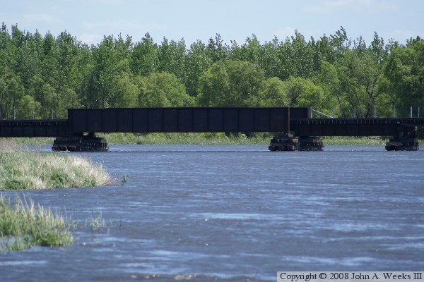 BNSF Railroad Bridge At Marsh Lake