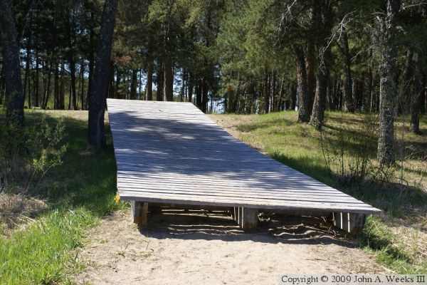 Snowmobile Bridge At Bear Den Landing